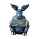 thumbnail image 3 of Escultura de reno, estatua de resina, adorno para estantería, regalo para dormitorio, escritorio, mesa. Sembrado azul, 3 of 9