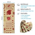 thumbnail image 2 of Pioneer Flower Floral Print Pattern Hot Yoga Mat Towel Non Slip for Hot Yoga - Quick-Drying Yoga Mat Cover with 4 Corner Pockets with Travel Bag - Hot Yoga Towel Non Slip 74"x26", 2 of 6