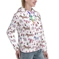 thumbnail image 6 of Haiem Cute Dog for Women's Fashion Hoodies & Sweatshirts with Kangaroo Pocket,Hooded Sweatshirt with Eye-catching Drawstrings-X-Large, 6 of 7