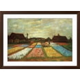 thumbnail image 2 of Art.com Flower Beds of Holland Art Print by Vincent van Gogh, Brown Frame Wall Art, 44" x 32", 2 of 5