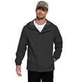 thumbnail image 5 of COOFANDY Mens Waterproof Windbreaker Rain Jacket Lightweight Hooded Rainwear For Golf, 5 of 11