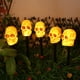 thumbnail image 4 of Jack-O-Lantern Yard Stakes Luces solares jardín calabaza Halloween al aire libre, 4 of 9