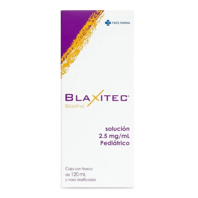 Blaxitec solución pediatrica 120 ml 2.5 mg/ml