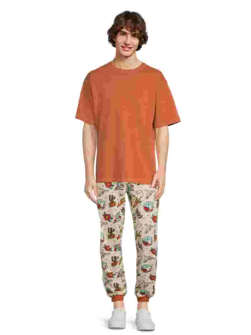福袋 バースデイ Men's Boundaries No Lounge Graphic Dunes Desert Joggers, Clothing