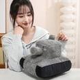 thumbnail image 5 of Train Plush Toy, Stuffed Animal Cartoon Train Pillow, Soft Cuddly Toy Train for Kids, Children's Bedroom Decor Nursery Gift, Railway Plush Cushion for Playtime and Bedtime Companion, 5 of 7