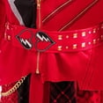 thumbnail image 6 of Red Halloween Cosplay Costume Full Set Crimson Villain Princess Jumpsuit Outfit Storybook Fantasy Dress-Up Apparel for Festive Party Themed Events, 6 of 6