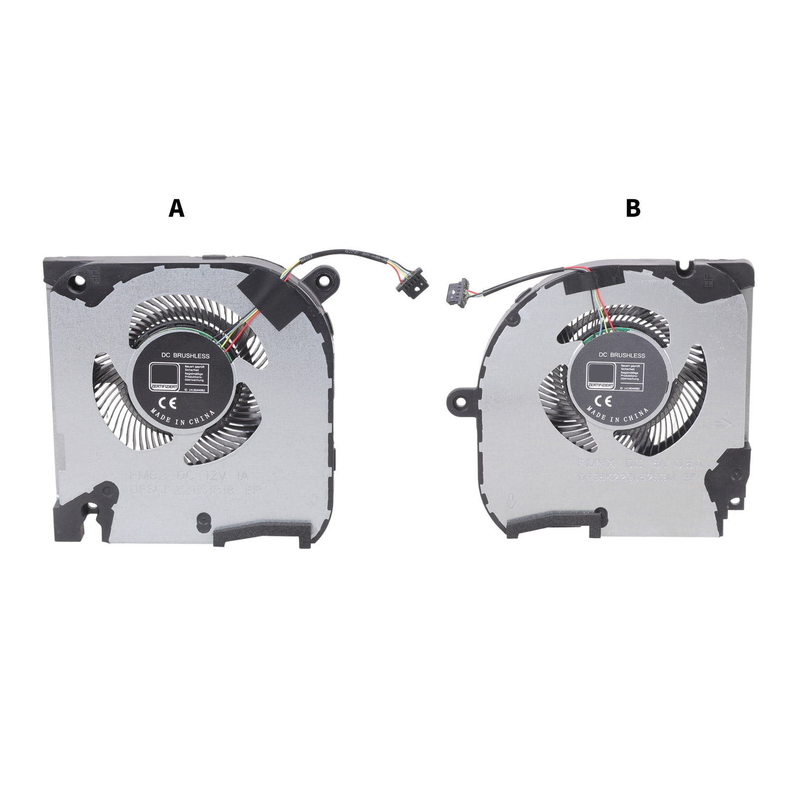 CPU GPU Fan Laptops Cooling Fan DC5V 4Pin 4wires Coolers for G7 7500 Laptops Part