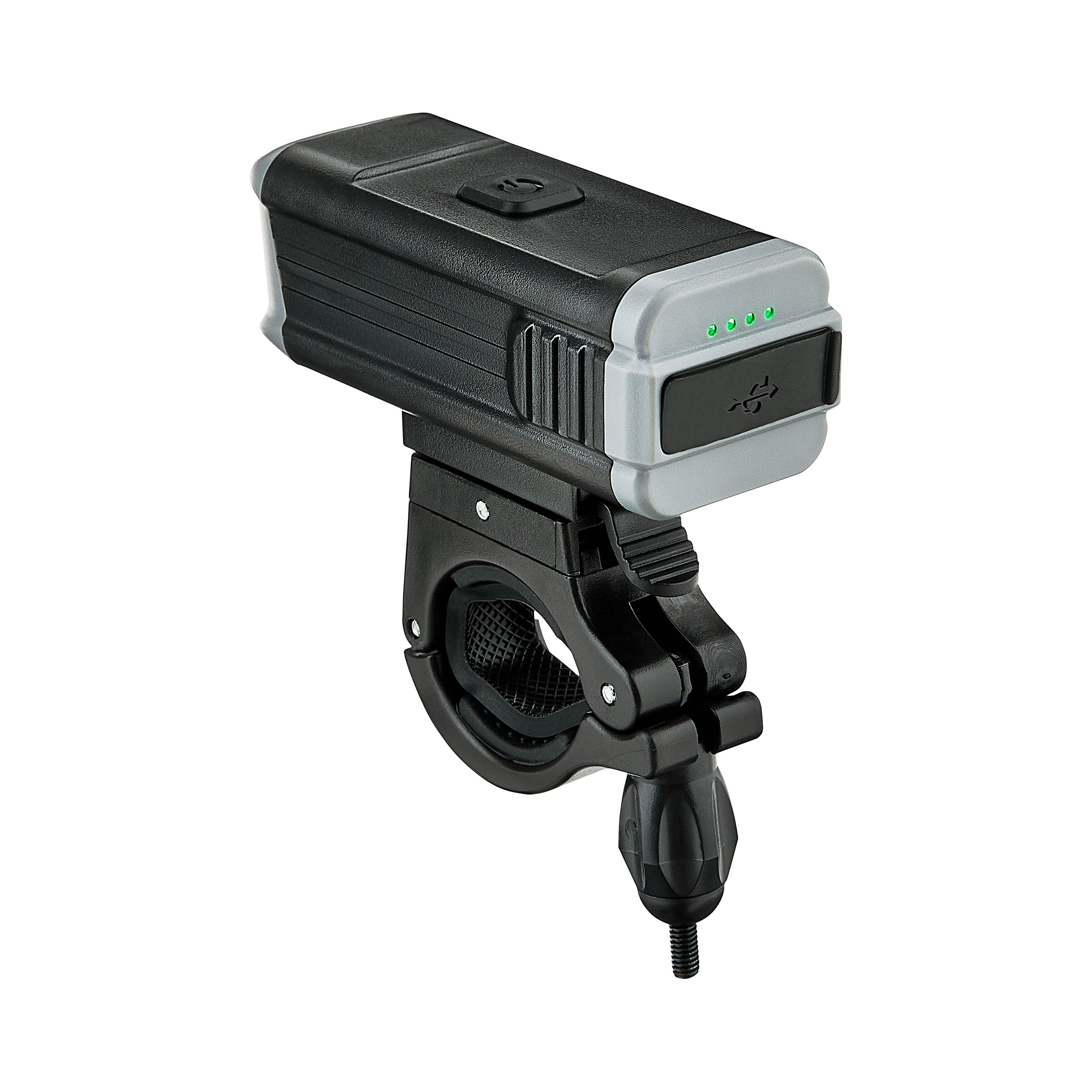Concord Bikes Front Light, 300 Lumens with Rechargeable 1200mAh Lithium-Ion Battery
