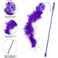 thumbnail image 3 of ZHAOCHENG juguetes de plumas para gatos, divertidos juguetes con forma de palo para gatos, juguetes interactivos con plumas para gatos, 3 of 5