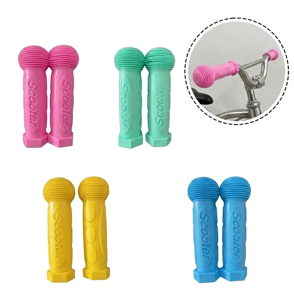 ROSEXIXI 4 Pairs Bike Grips Soft Non-Slip Handlebar Covers for Balance Bike Scooter Tricycle