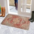 thumbnail image 5 of Bohemian Orange Carpet Welcome Doormat for Indoor/Outdoor Entrance Bohemian Orange Carpet Decoration Door Mat Kitchen Door Mat Bedroom Doormat 17x30 Inch, 5 of 6