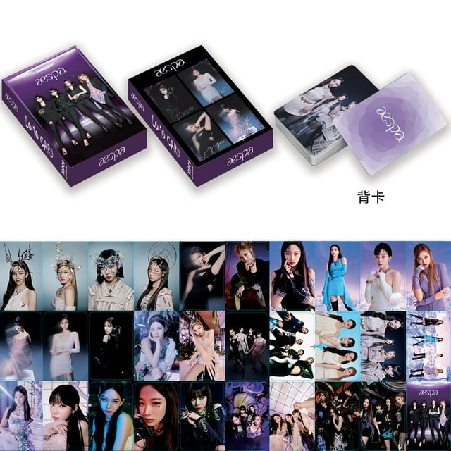 30PC/Set Kpop Lomo Cards Photo Album Korean Girl Group Postcard Mini Lomo Card Game Fans Collection Gift Toy Photocard Bookmarks Lomo Card 20