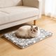 thumbnail image 1 of Manta de invierno para mascotas ZJT250131430 | Cojín de cama para perros y gatos de doble cara, suave, grueso, cálido y acogedor | Funda aislante plegable y portátil para sofá, coche o mascotas, 1 of 5