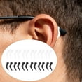 thumbnail image 2 of Silicone Ear Grips for Glasses, Multicolor Anti Slip Glasses Retainer, 12 Pairs Silicone Ear Grips for Glasses, Anti-Slip Retainer for Sports & Reading, Comfortable & Invisible Fit, 2 of 9