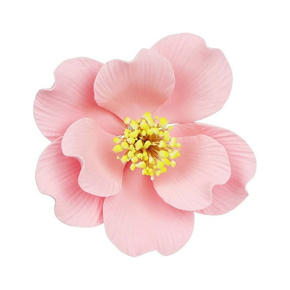 O'Creme Belgian Bloom Gumpaste Sugar Flower 5 Inch, 3 Pieces Pink