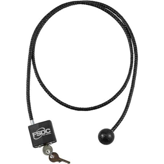 (Firearm Safety Devices) - -CL1070RKD 38" Longarm California DOJ-Approved Keyed Cable Gun Lock with 2 Keys – for Lever-Action Rifles and Break-Action Shotguns