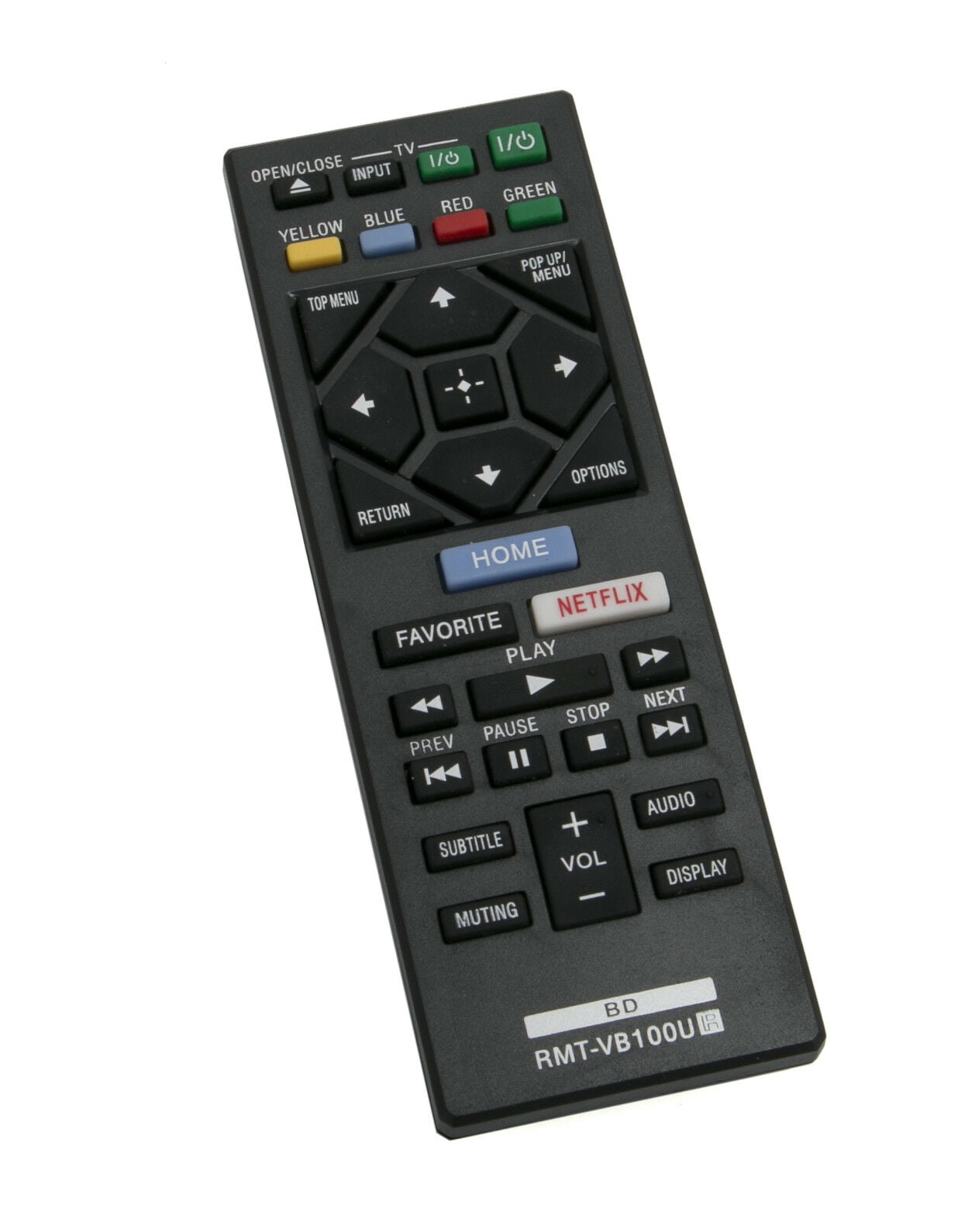 US RMT-VB100U Remote Control for Sony BDP-S5500 BDP-S6500 Blu-ray