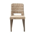 thumbnail image 3 of bali & pari Dining Chair, Gray and Brown, 3 of 10