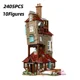thumbnail image 5 of 2024 nueva edición de coleccionistas Burrow bloques de construcción compatibles 76437 ladrillos modelo juguete niños regalo de cumpleaños de Navidad, 5 of 5