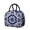 Blue And White-8, variant on Obrewu Blue and White Pioneer Flower Lunch Bag for Adult, Insulated, Leakproof, Oxford Cloth