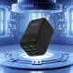 thumbnail image 5 of Adaptador de alimentación de 150W con 4USB+2PD Puertos, Carga rápida, Carga simultánea de varios dispositivos, Negro, 5 of 7