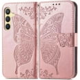 thumbnail image 2 of for Galaxy S25 5G Phone Case Wallet,Women Flip Folio Cover with Credit Card Holders Slots Butterfly Embossed PU Leather Kickstand Wrist Strap Purse for Samsung S25 (Purple), 2 of 7