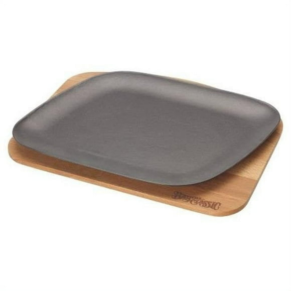 Bayou Classic 7780B Fajita Pan with Wooden Trivet
