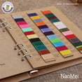thumbnail image 2 of XianGe MeiSi Wax Thread Color Card Book, 2 of 7