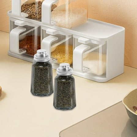 WHAMVOX Sugar Shaker Silver 1Set 70Mm