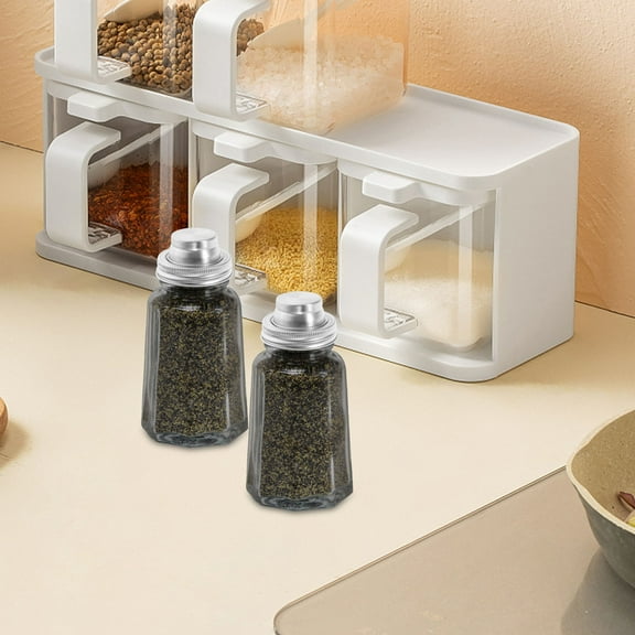 WHAMVOX Sugar Shaker Silver 1Set 70Mm