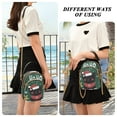 thumbnail image 6 of FORMRS Crossbody Bag for Women Quilted Travel Shoulder Cell Phone Purse with Chain Strap Handbag, Christmas Cat, 6 of 7