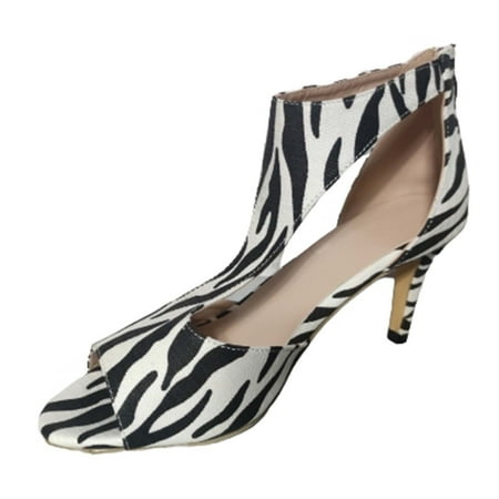

Summer Saving Clearance! Kukoosong Block Heels for Women Fashion Sexy Thin Heel High Heel Hollow Fish Mouth Sandals for Women Large Leopard Print Bag Heel Womens Sandals Silver 41