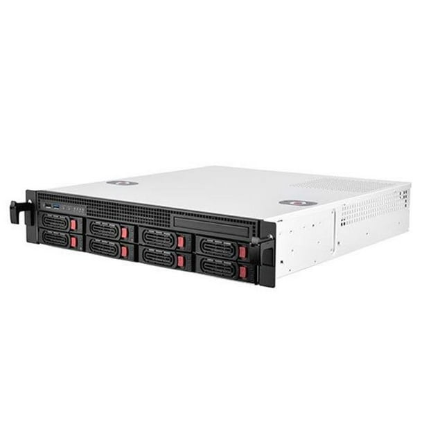 SilverStone Technologies RM21308 3.52.5 in. 2U 8Bay MicroATx