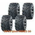 thumbnail image 1 of Set 4 WANDA ATV Tires 19x7-8 & 19X9.5-8 4PR fit for 08-09 Qlink RODEO 90, 1 of 4