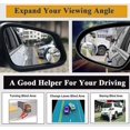 thumbnail image 2 of Blind Spot Mirrors For Cars Waterproof 360rotatable Convex Rear View Mirror For Universal Cars -2 Pack, 2 of 5
