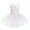 White, variant on IBTOM CASTLE Toddler Kids Girls Sequins Camisole Ballet Dance Dress Glitter Stars Tutu Skirted Leotard Ballerina Gymnastics Dancewear for Child