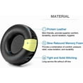 thumbnail image 2 of Stylish Color Options Dj Work Ear Pads Foam Cushion Compatible with Pioneer Hdj-X5 X5bt Hdj-X7 X7bt Hdj-X10 Dj Headset Headphone (Black Ear Pads L,R), 2 of 9