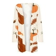 thumbnail image 5 of Cardigans pour Femmes Mode Tendance Femmes Cardigan Ample à Manches Longues Manteau Blouse Cardigans pour Femmes en Liquidation, 5 of 5