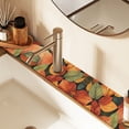 thumbnail image 2 of Yayeee Faucet Mat for Kitchen Sink 30" Diatomite Long Splash Guard Pad, Colorful Leaves, 2 of 7