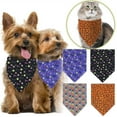 thumbnail image 5 of Halloween Pet Bandana Scarf Accessory Cute Triangle Neckwear For Small Medium Large Animals, 5 of 5