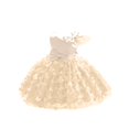 thumbnail image 4 of Girls' Princess Dress Sleeveless Tulle Dress with Bowknot and 3D Butterfly Appliques for Special Occasions and Parties, 4 of 5