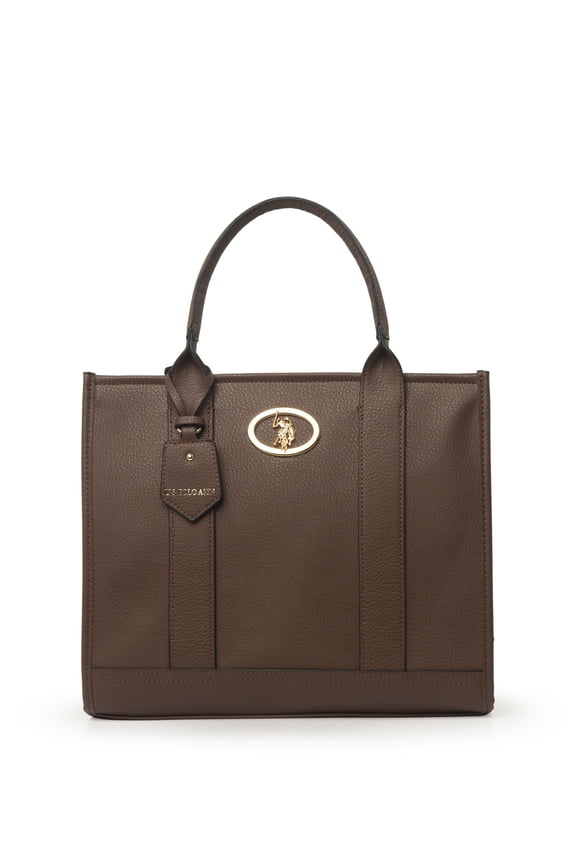 Women's Heritage Tote Bag, Dark Brown