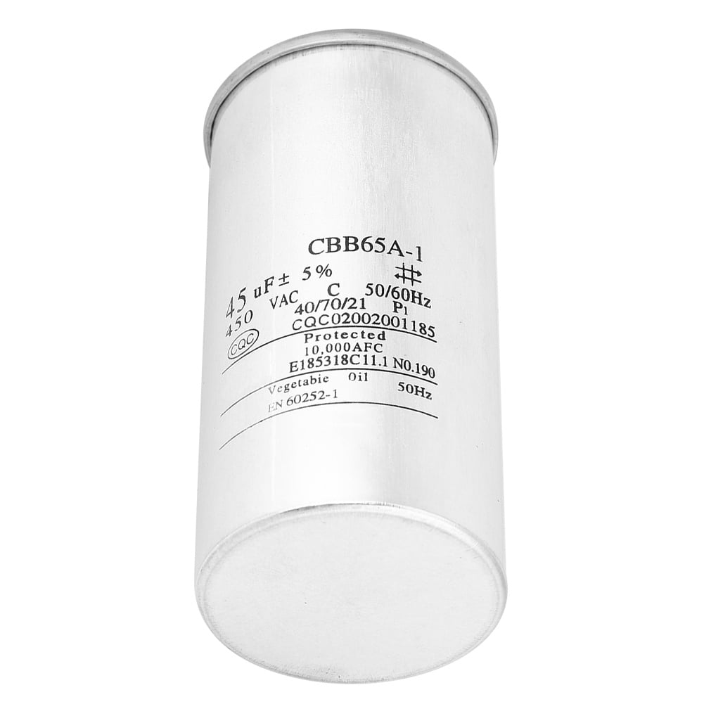 45Uf,450V Capacitor, AntiRust Capacitor, Practical For Industrial