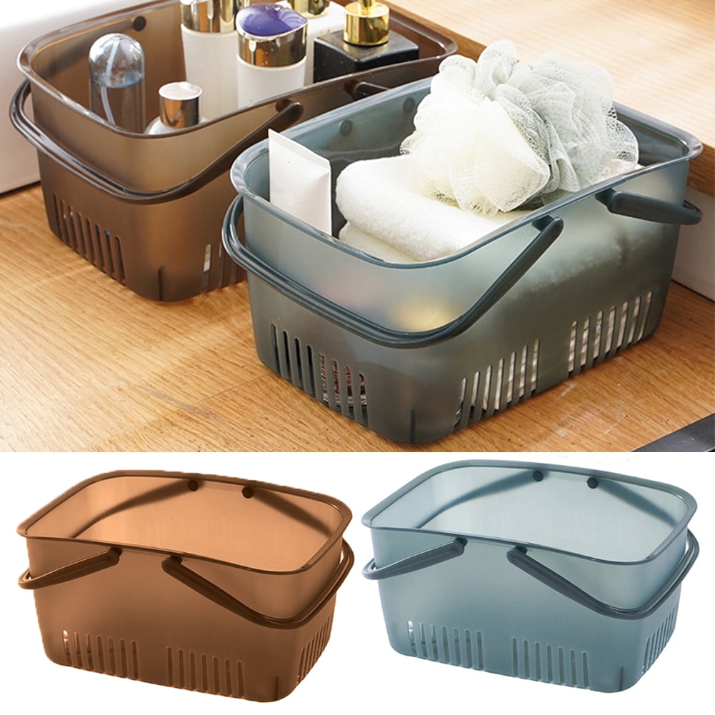 Shenmeida Portable Shower Caddy Basket, Plastic Organizer Storage Tote