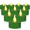 thumbnail image 1 of 12pcs Led Candle Light Glitter Battery Powered Candle Light Flameless Candle, 1 of 8
