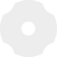 thumbnail image 4 of 12"OD x 3"ID x 4"C x 1"P Percival Architectural Grade PVC Contemporary Ceiling Medallion, 4 of 11