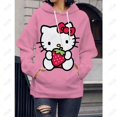 thumbnail image 1 of Chandail à Capuchon pour Femmes T-Shirt à Imprimé Hello Kitty Automne Mode à Capuche Chandail Décontracté Moderne 2023 Aguichant Chandail à Capuchon à Imprimé Léopard, 1 of 7