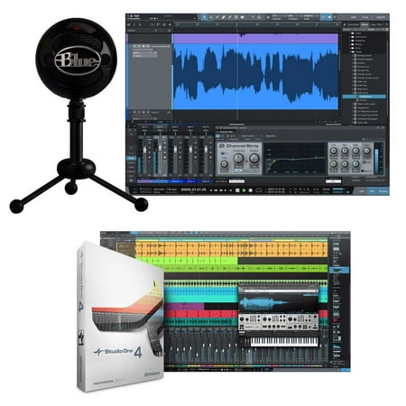 Presonus Studio One 4 Professional MIDI Recording DAW Full Software + Blue