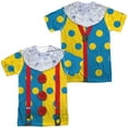 thumbnail image 1 of Clown Suit (Front - Back Print) - Short Sleeve Shirt - Small, 1 of 2