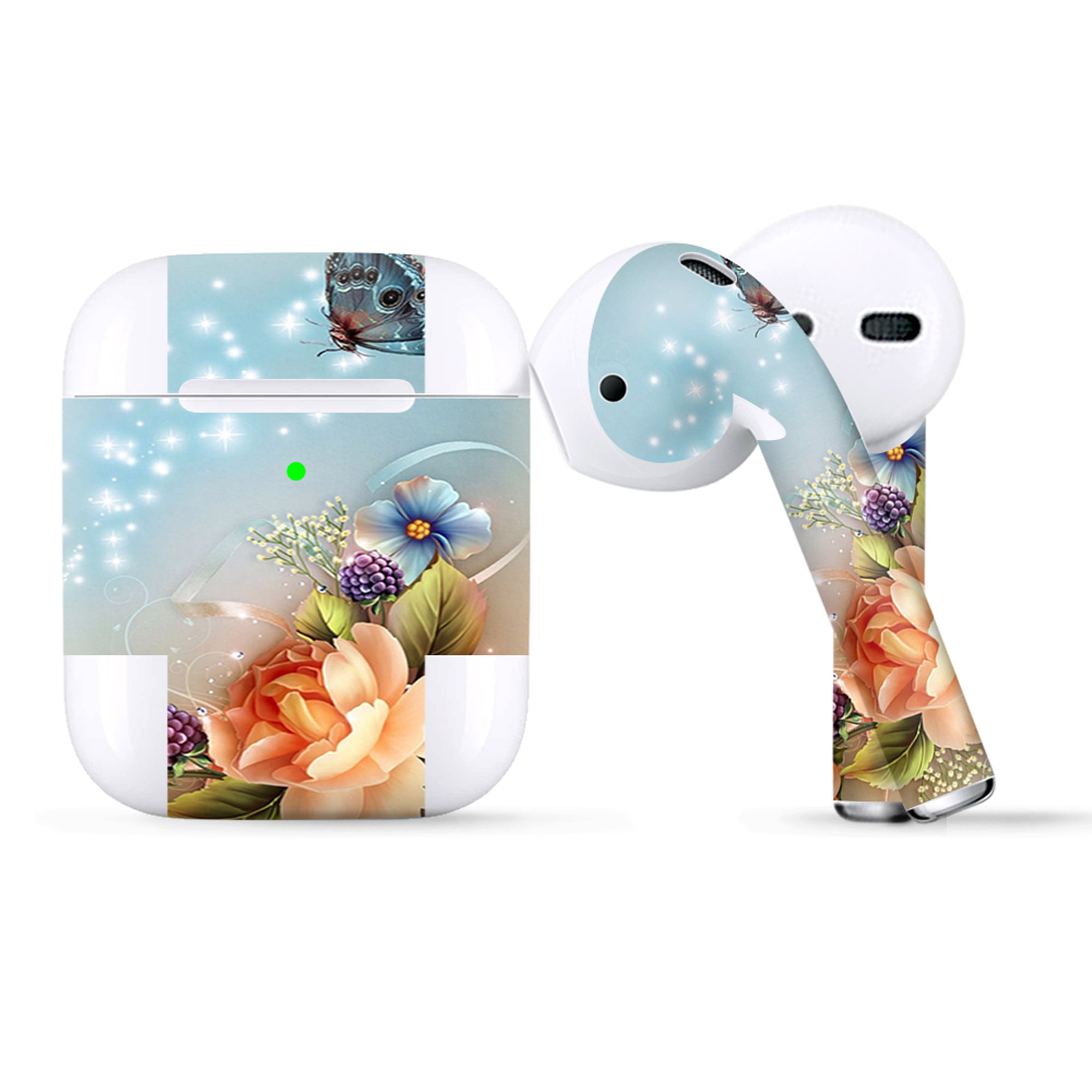 Download Butterfly Decal Airpod Skin Airpod Stickers Apple Decal Airpod Butterfly Case Bright Airpod Skin Butterfly Stickers Apple Vynil Skin Black Gadgets Electronics Accessories Tripod Ee